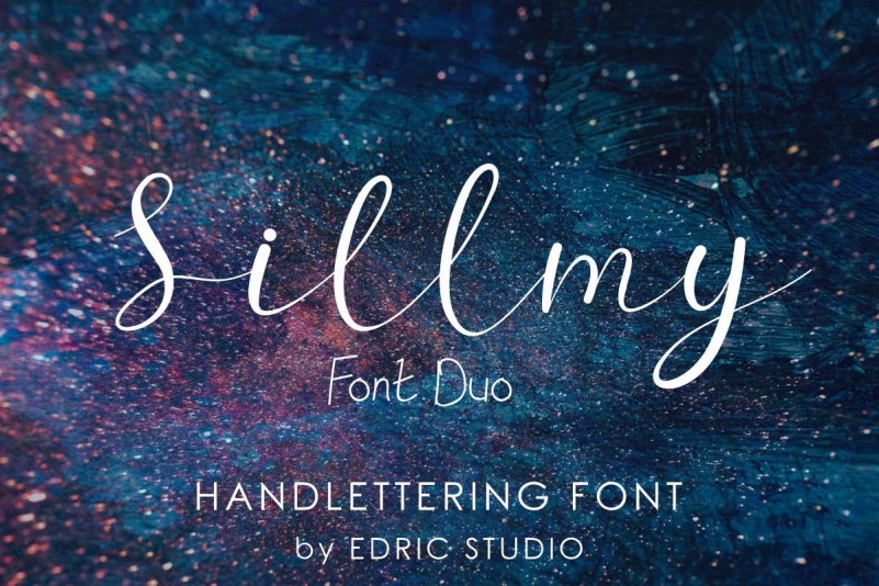 Sillmy Script Font Duo