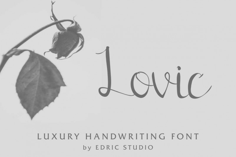 Lovic Handwriting Font