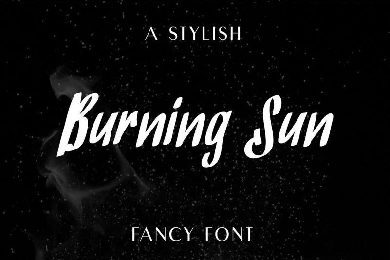 BurningSun Marker Script Font
