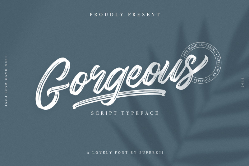 Share Font Gorgeous