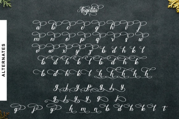 Angelita Script Font