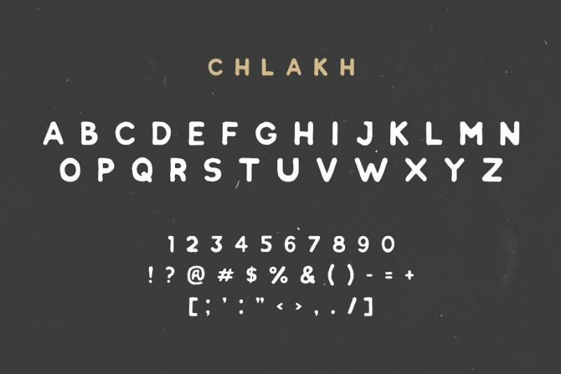 Chlakh Font