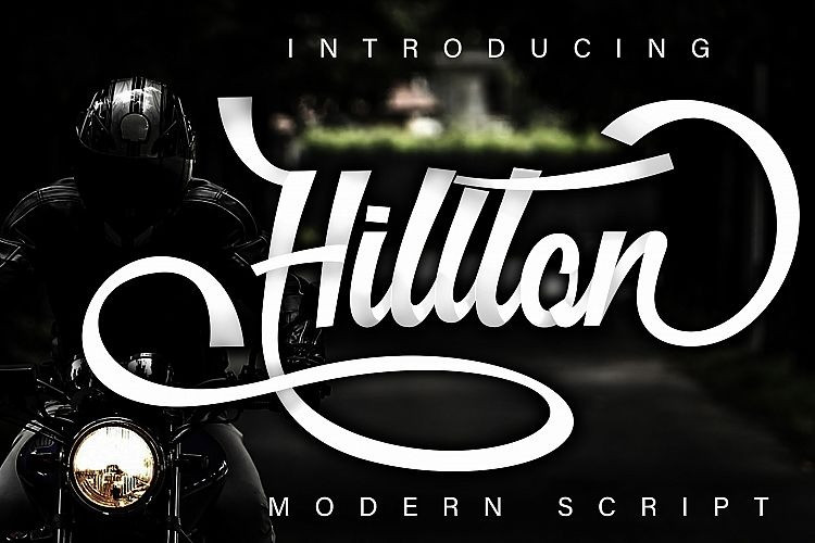 Hillton - Modern Script Font