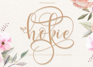 Hokie Calligraphy Font
