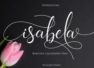 Isabela Calligraphy Font