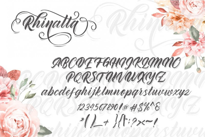 Rhinatta Font Demo