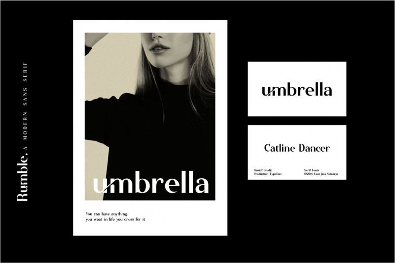 Rumble Sans Font