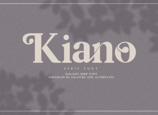 Kiano Serif Font