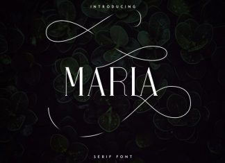 Maria Serif Font