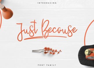 Justbecause Script Font