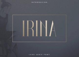 Irina Luxe Serif Font