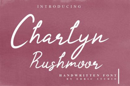 Charlyn Rushmoor Handwriting Font