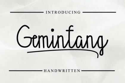 Gemintang Script Font