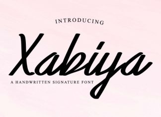 Xabiya Marker Script Font