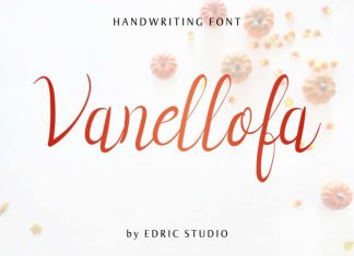 Vanellofa Handwritting Font