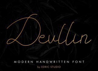 Devllin Handwritting Font