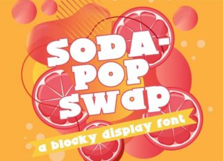 Sodapop Swap Display Font