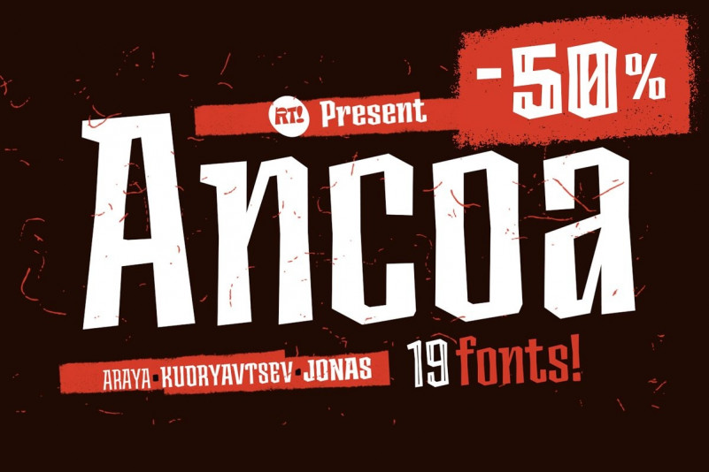 Ancoa Font Family