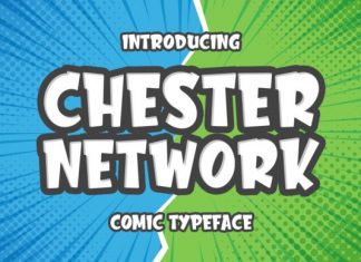 Chester Network - Comic Font