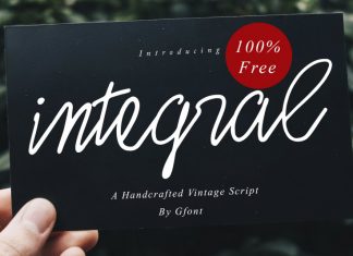 Integral Script Font