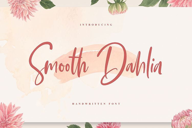 Smooth Dahlia Script Font Download Free Font