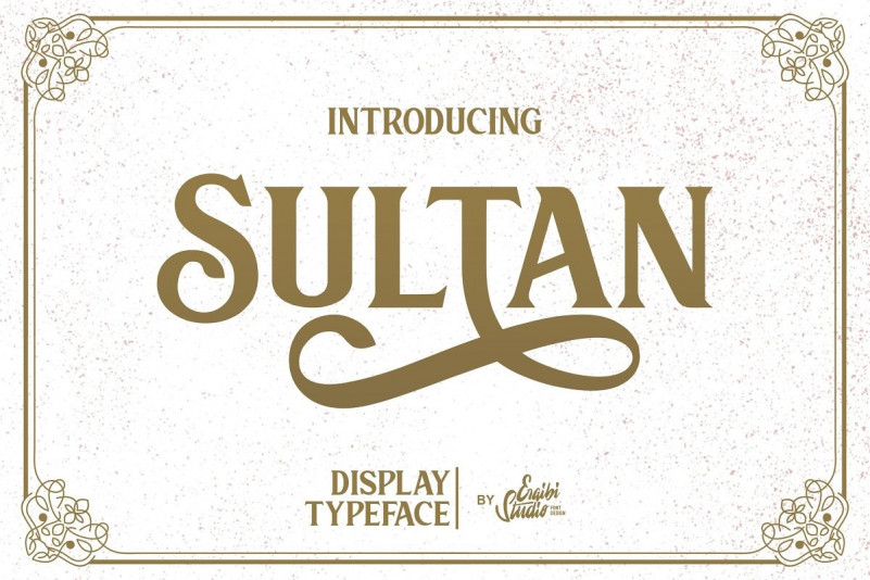 Sultan Serif Font