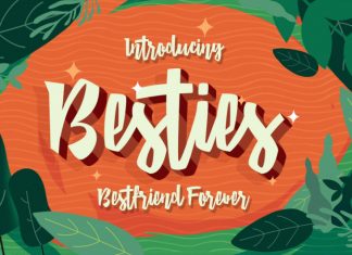 Besties Script Font