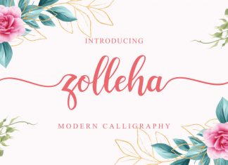 Zolleha Script Font