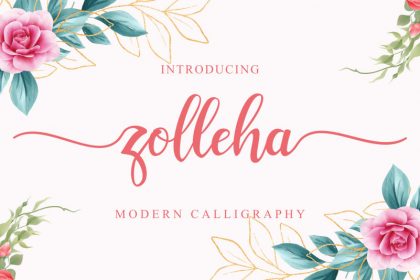 Zolleha Script Font