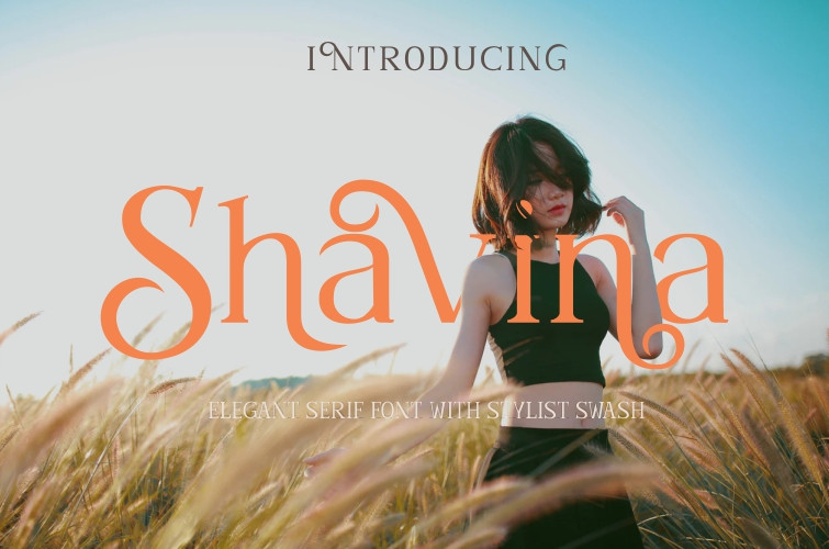Shavina Serif Font
