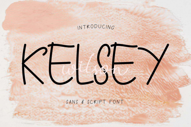 Kelsey Wilson Font Duo