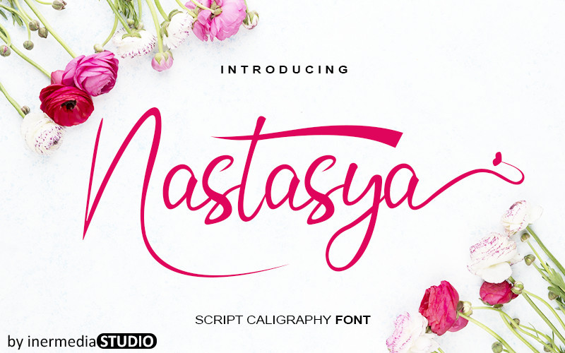 Nastasya Script Font
