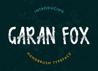 Garan Fox Brush Font