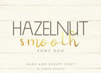 Hazelnut Smooth Font Duo