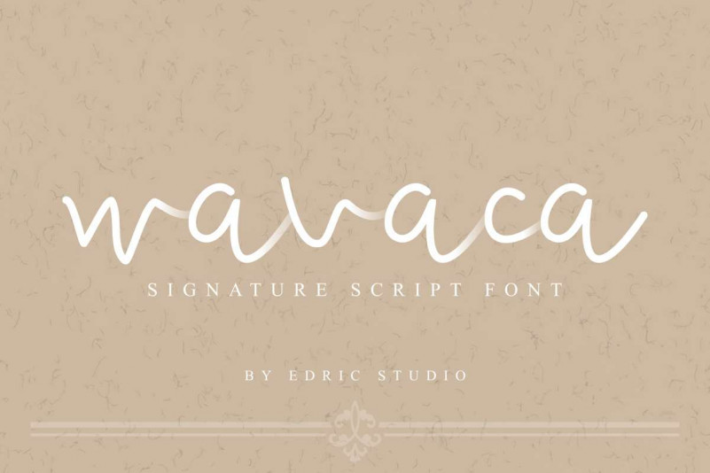 Wavaca Script Font