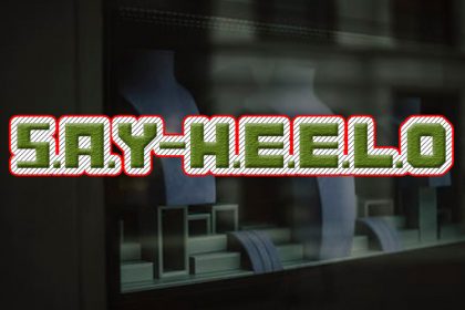 Say Hello Font
