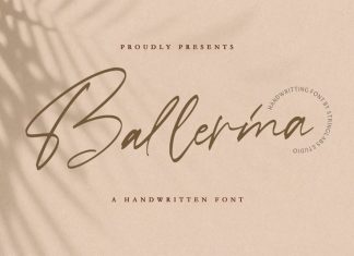 Ballerina Script Font