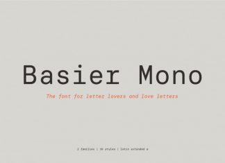 Basier Mono Font Family