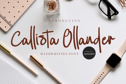 Callista Ollander Script Font