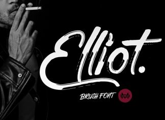 Elliot Brush Font