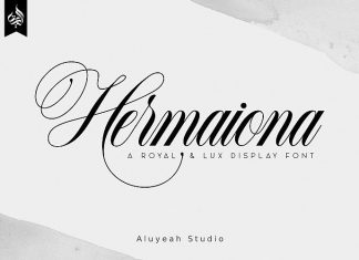 Hermaiona Script Font