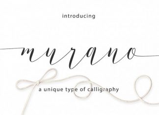 Murano Script Font