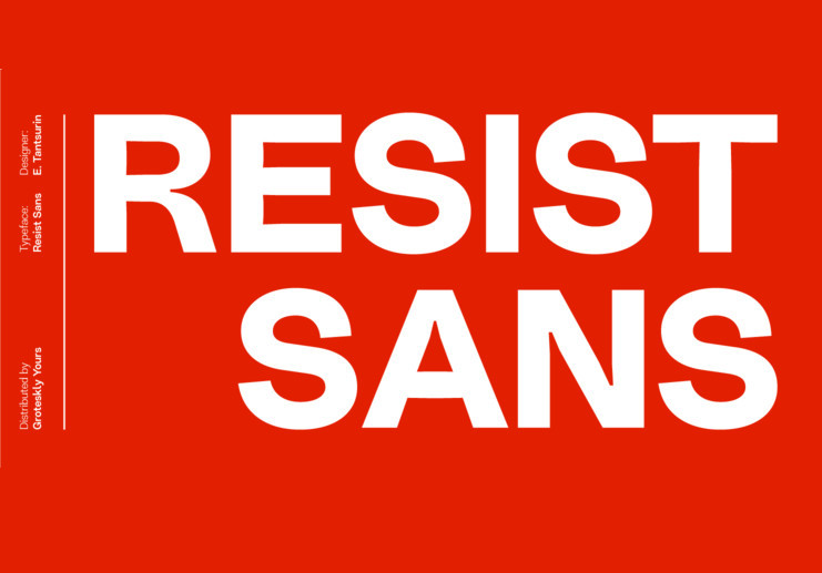 Resist Family Font
