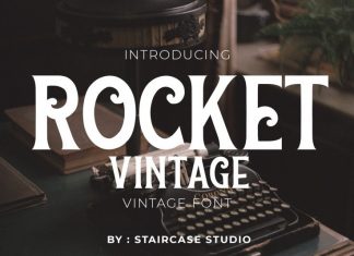 Rocket Vintage Font
