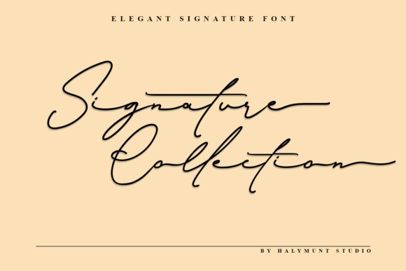Signature Collection Font