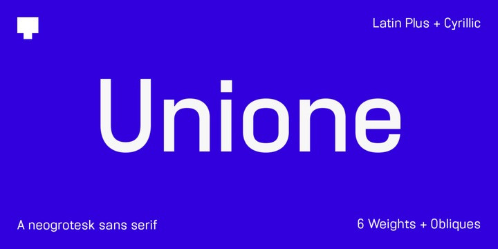 Unione Sans Font Family
