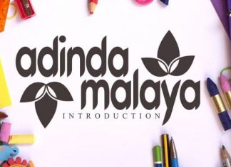 Adinda Malaya Display Font