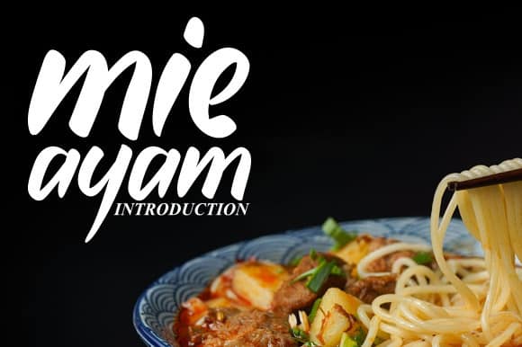 Download Free Mie Ayam Script Font Befonts Com Fonts Typography