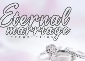 Eternal Marriage Script Font