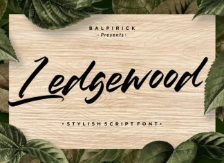 Ledgewood Script Font